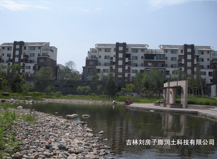 融創(chuàng  )上城人工湖